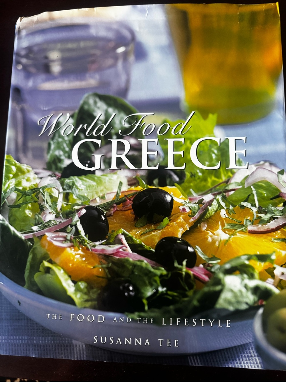 World Food Greece Cookbook Susanna Tee lots of photos
